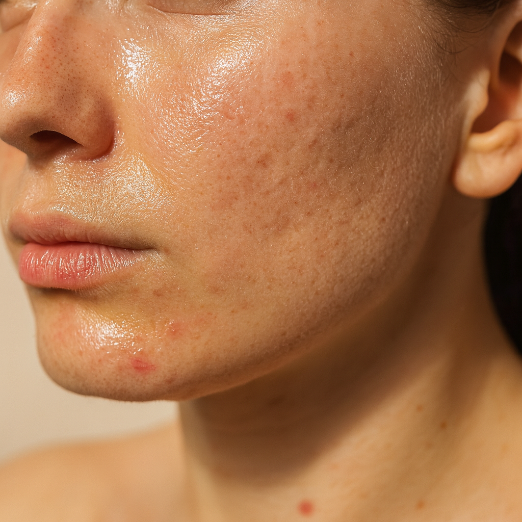 施術前の肌の状態